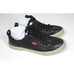 Levi’s Anikin NL Lace-Up Black Putty Casual Sneakers Men Size 8.5